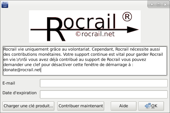 La fenêtre de dialogue de contribution La fenêtre de dialogue de contribution