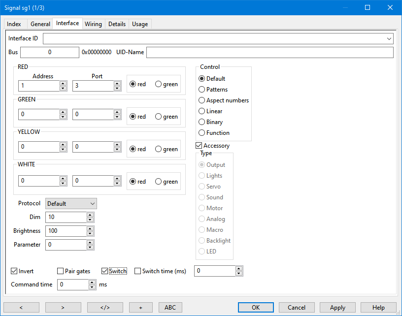 Interface Configuratie Interface Configuratie