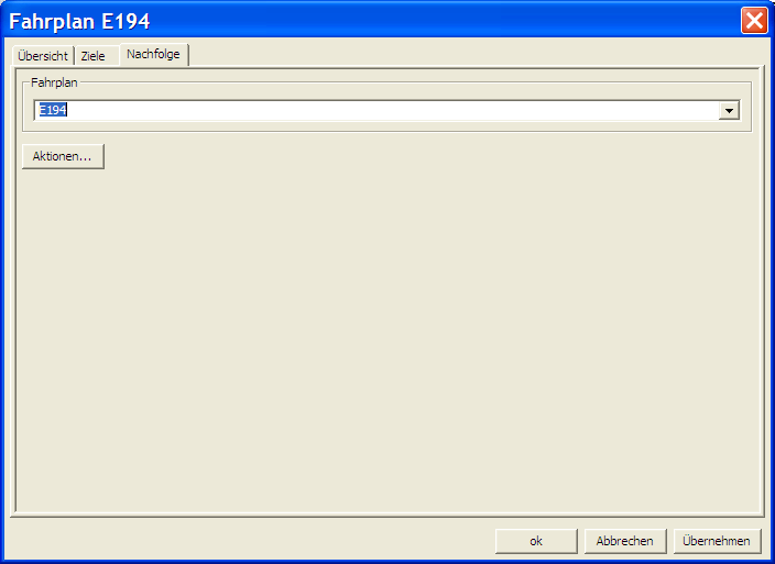 Definition of a subsequent schedule Definition of a subsequent schedule